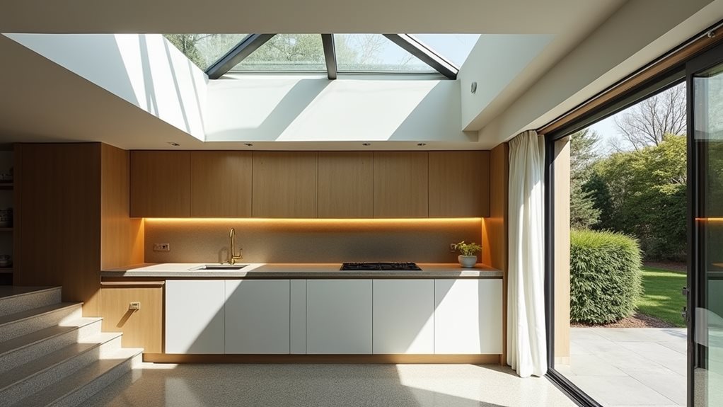 dynamic multi level kitchen extensions