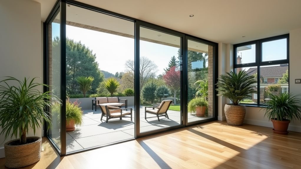 enhancing light through glass