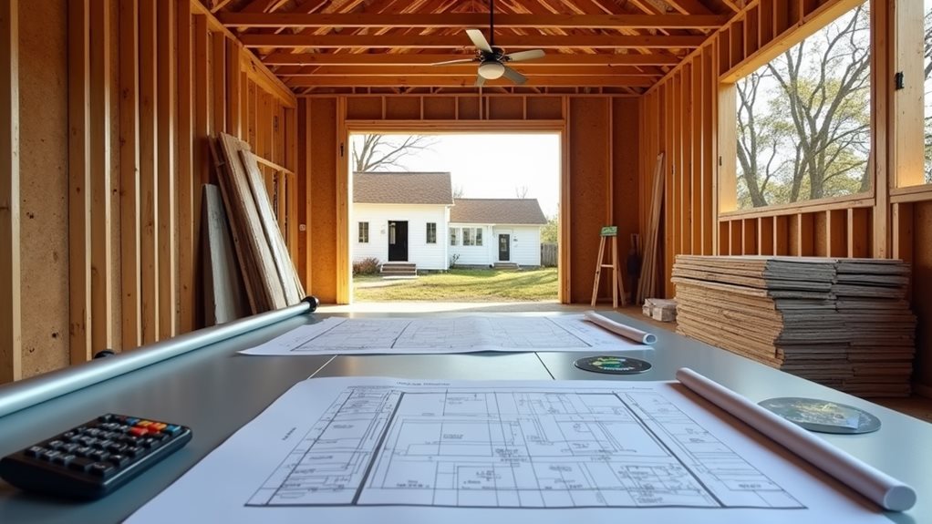 garage extension budget timeline