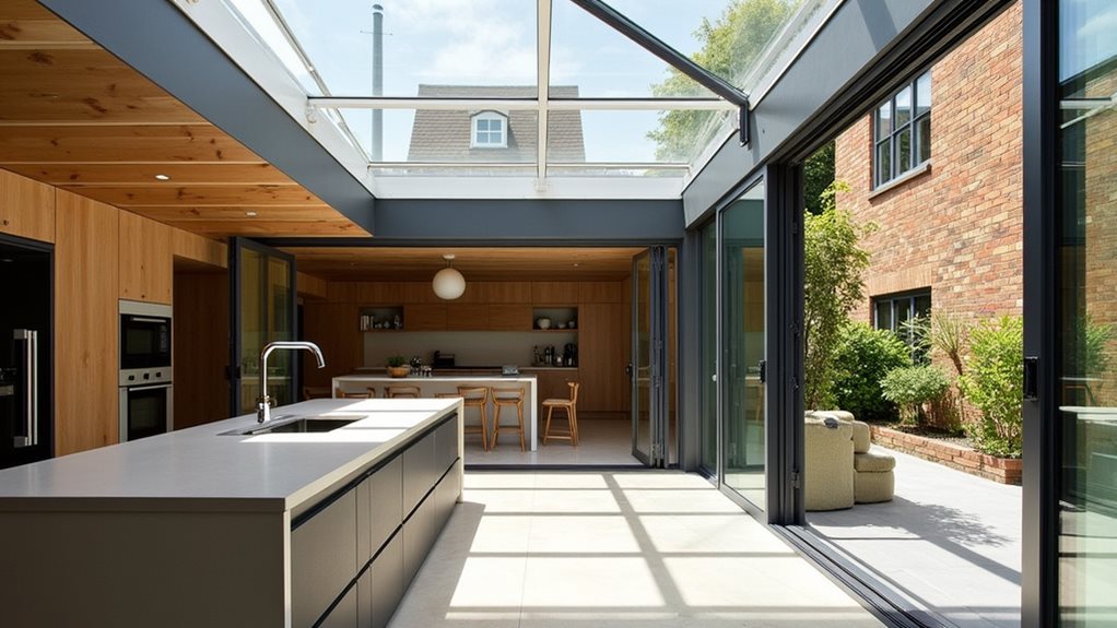 maximizing space in terraces
