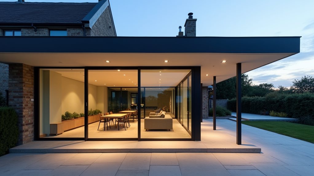 modern building materials combination