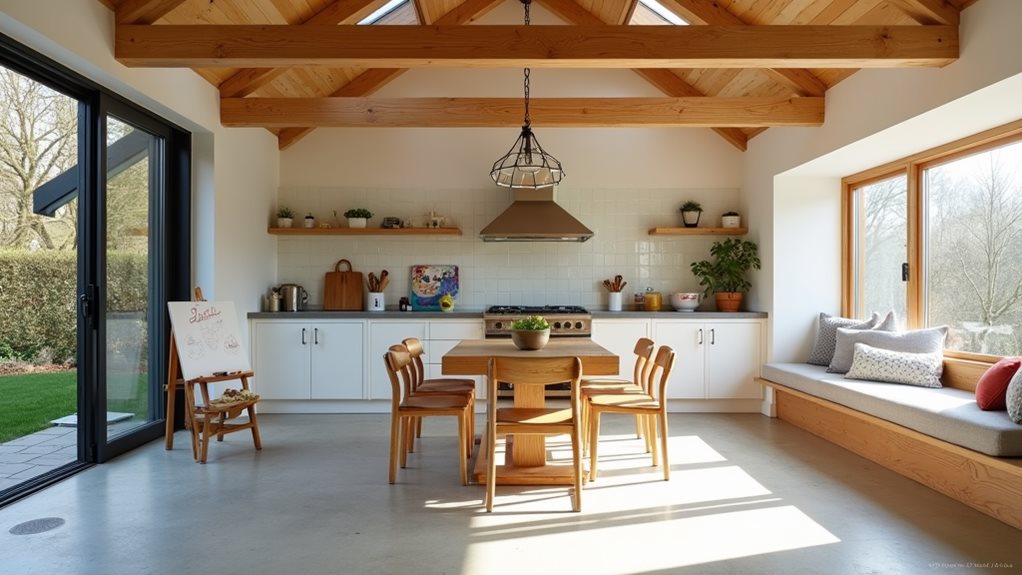 modern family living design