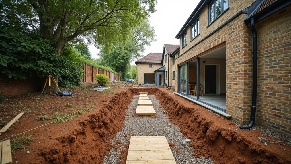 site entry and terrain