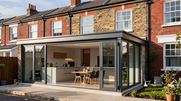 terraced home extension builders